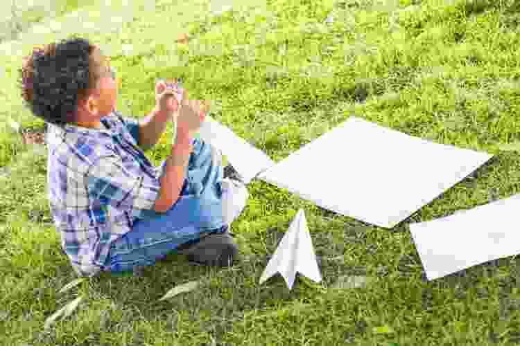 Making paper airplanes