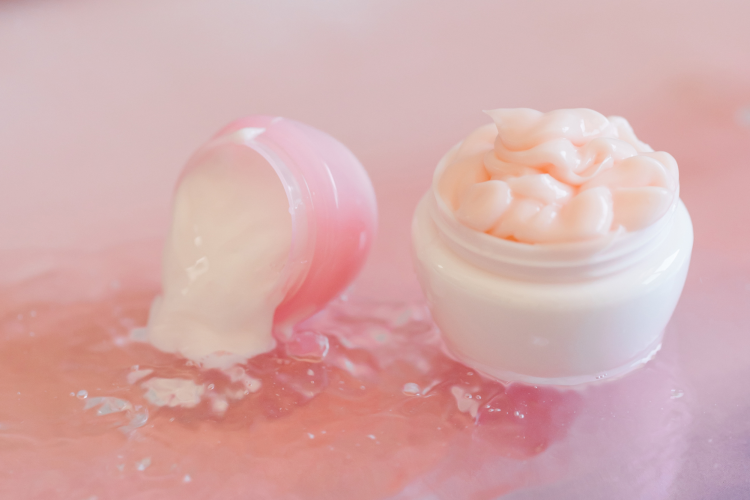 Pastel colors for skincare brands