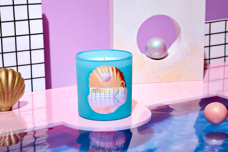 Otherland pearl candle gift for beach lovers