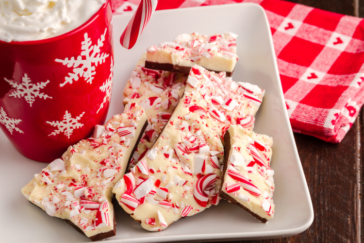 peppermint bark DIY Christmas gifts