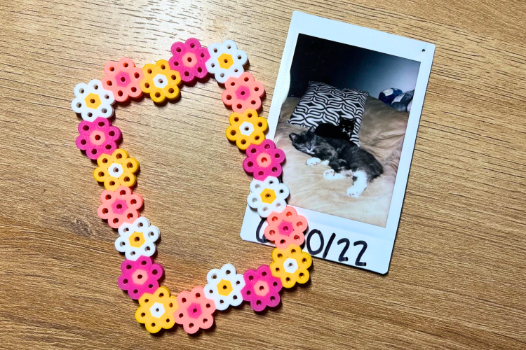 picture frame perler bead ideas