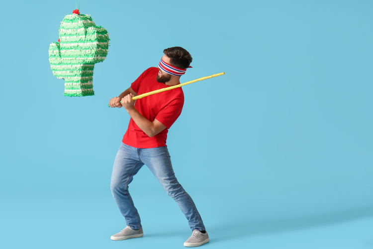 piñata divorce party idea