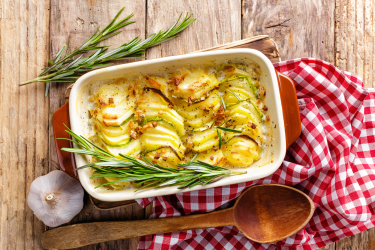 Potato Breakfast Gratin