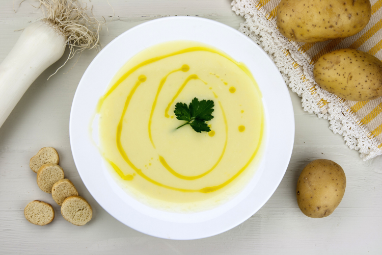 Potato Leek Soup St Patricks Day Food