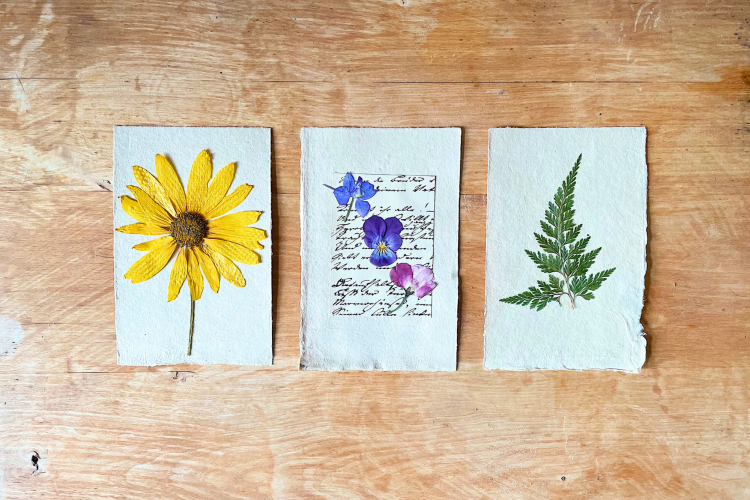 Pressed Flower Bookmark