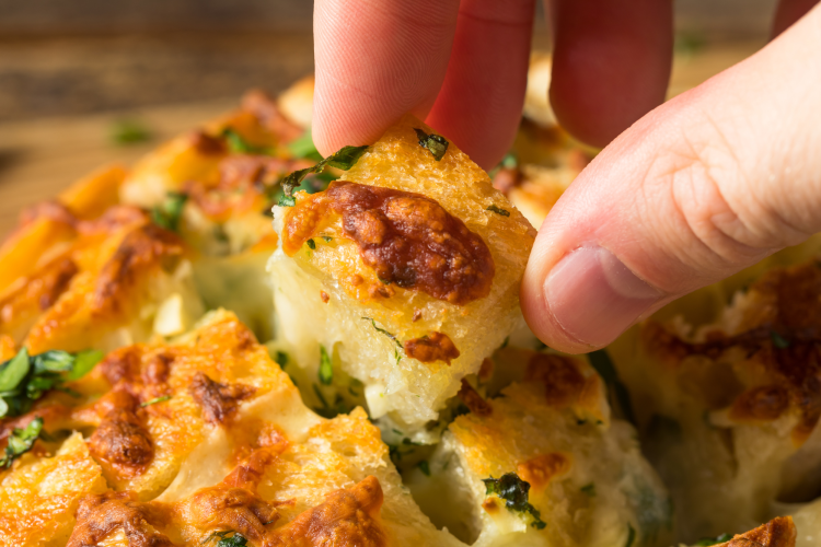 Pull-Apart Garlic Bread