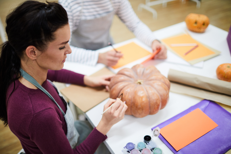 pumpkin painting classes