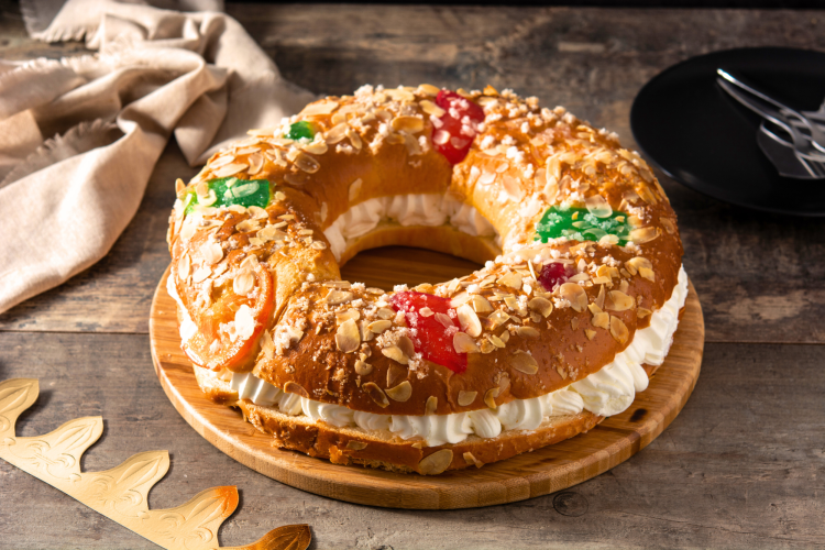 Rosca de Reyes is a Spanish and Mexican type of bread.