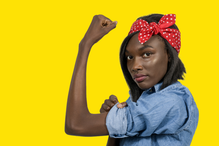 rosie the riveter halloween costume idea