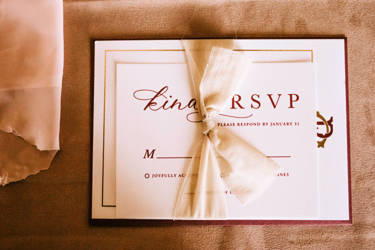 Part of your party checklist is to RSVP.