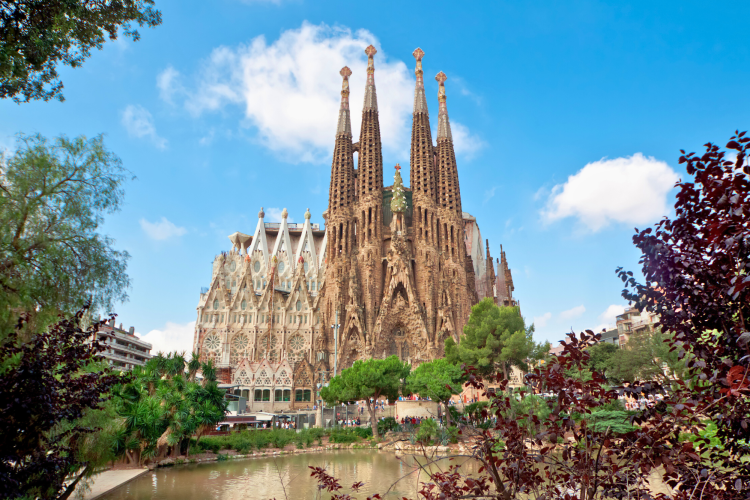 Sagrada Familia Cathedral in Barcelona