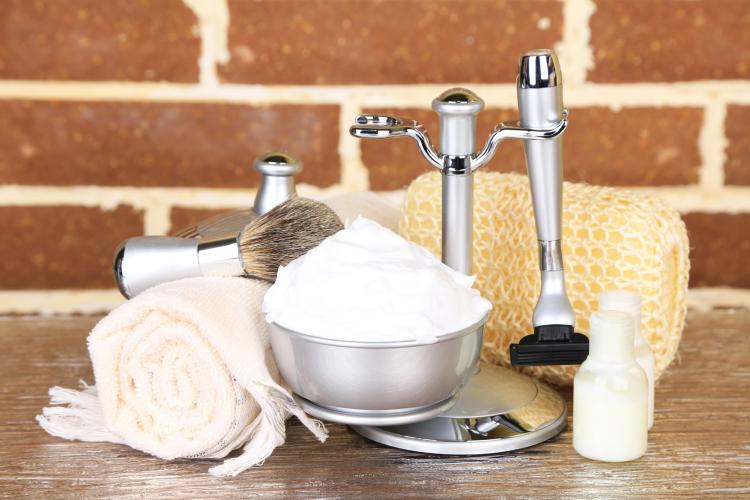 luxury shaving kit retirement gift for men