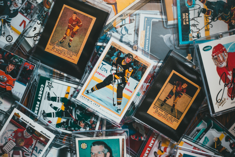 Hockey cards 8th Anniversary gifts
