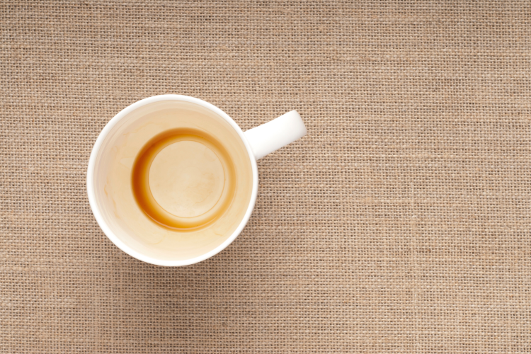 Stained Coffee Mug Kitchen Hack