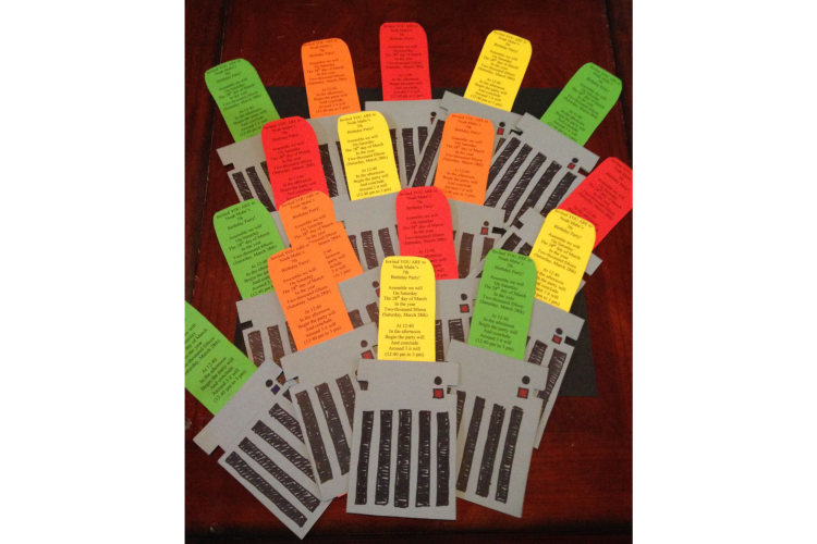 Star Wars Party DIY Invitations