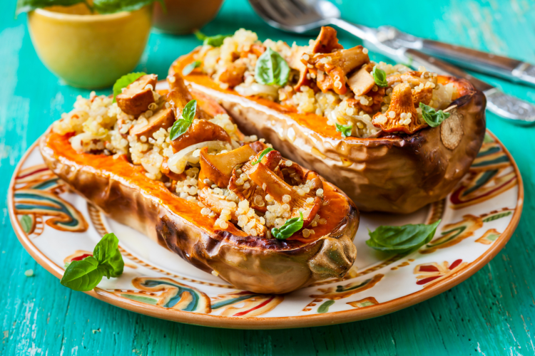 Stuffed squash