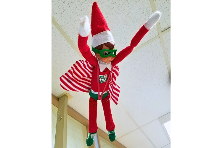 Superhero Elf on the shelf ideas