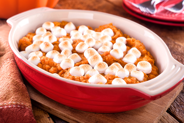 For your vegetarian Thanksgiving recipe make a Sweet Potato Casserole.