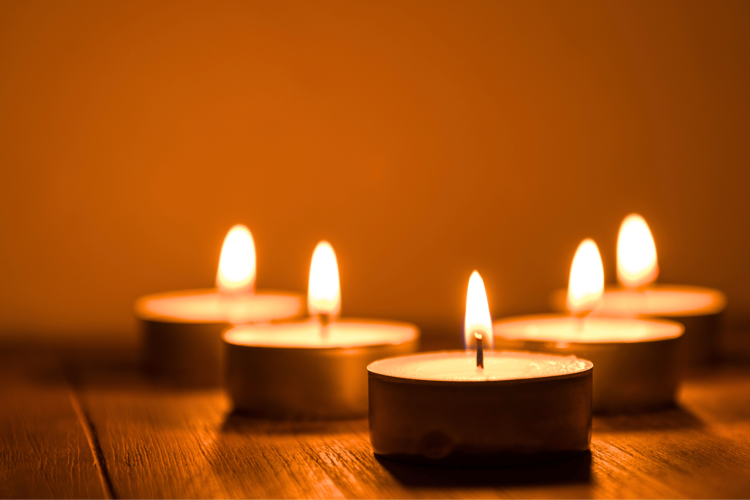 Tea Lights are a beautiful type of candle.