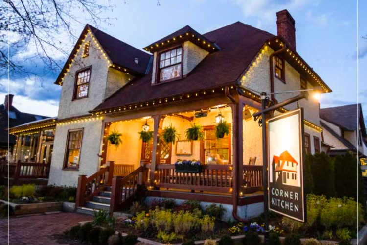 the Corner Kitchen restaurant in Asheville, NC