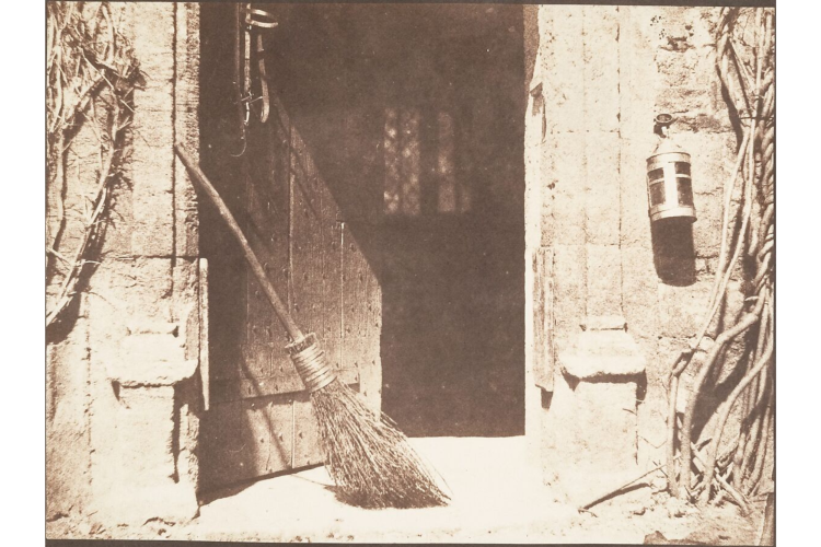 The Open Door, taken in 1844 by William Henry Fox Talbot