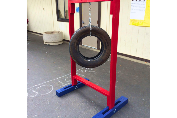 tire toss