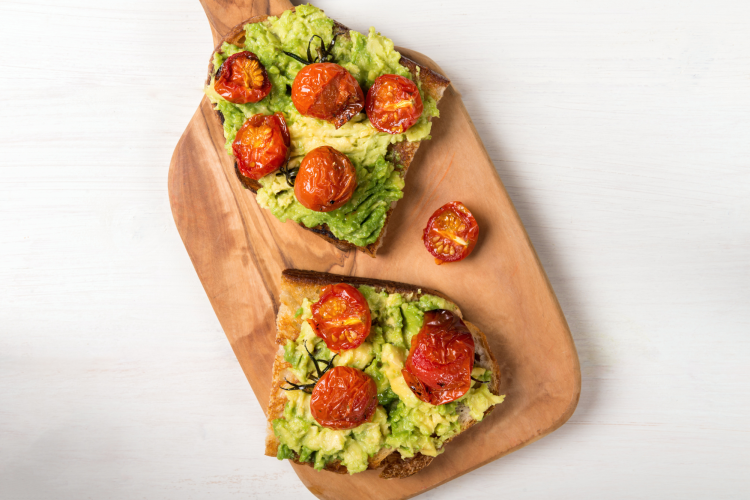 Tomato and Avocado Toast