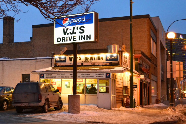 VJ's Drive Inn Winnipeg