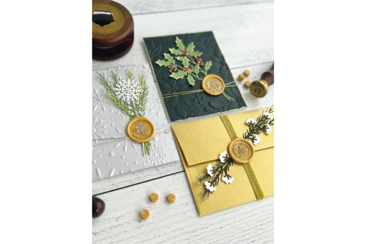Wax-Sealed Christmas Cards