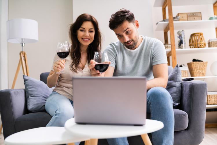 wine tasting date idea in Nashville