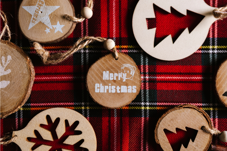 Wood Slice Ornament
