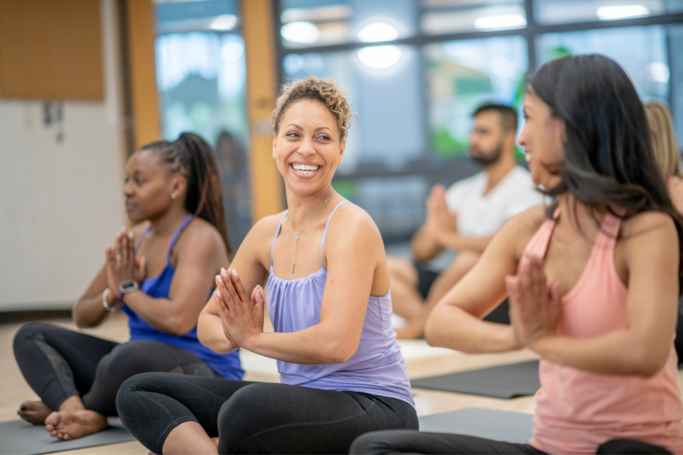 yoga friends