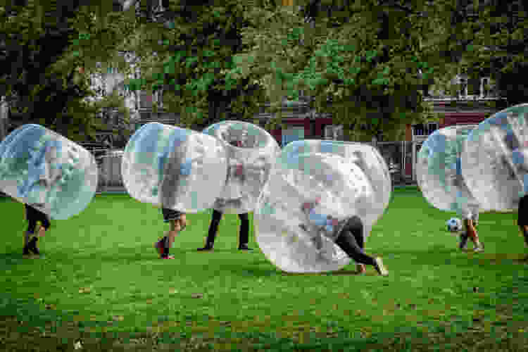 bubble soccer