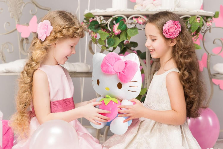 hello kitty birthday stuffed toy