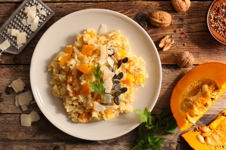 pumpkin risotto