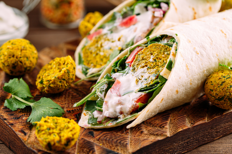 falafel wraps