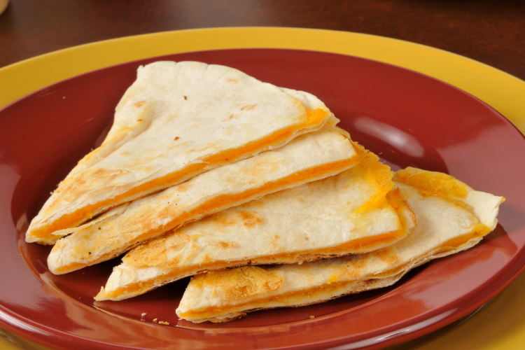 quesadillas birthday party snack ideas