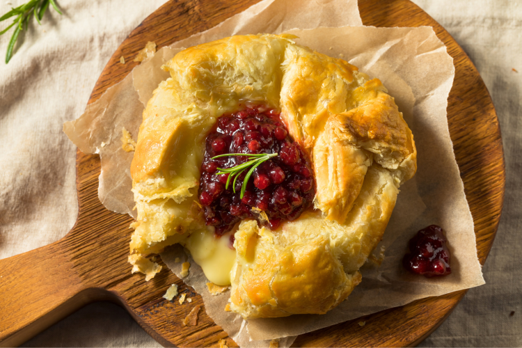 Pastry Baked Brie Potluck Idea for Work