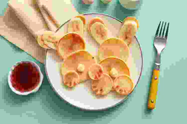 Bunny pancakes