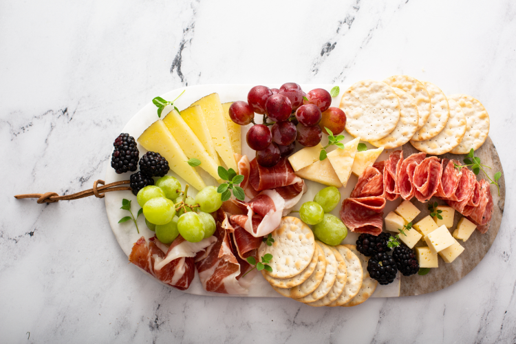 Charcuterie for Fruit Tray Idea