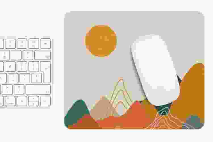 Colorful mouse pad