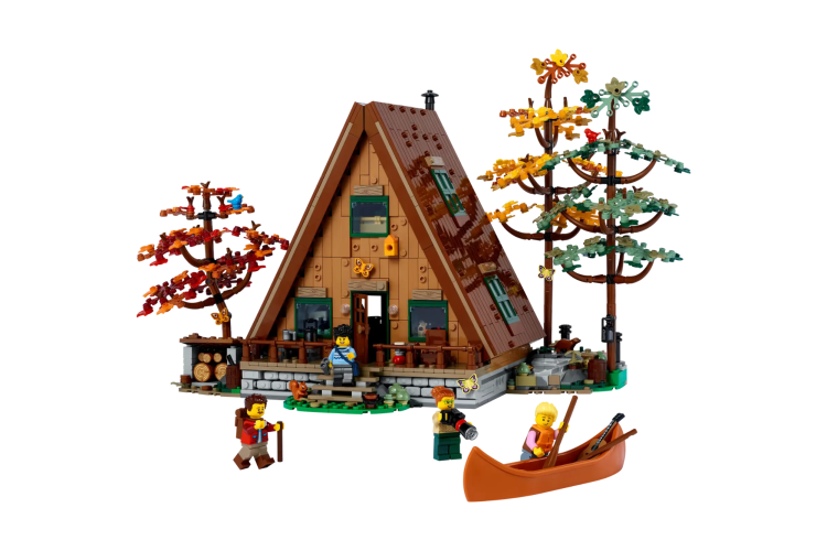 A Frame Cabin Lego Set for Adults