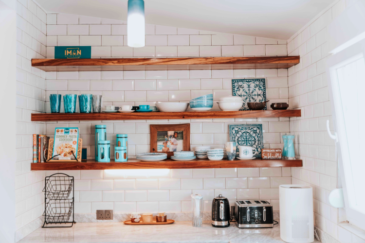 vertical shelving
