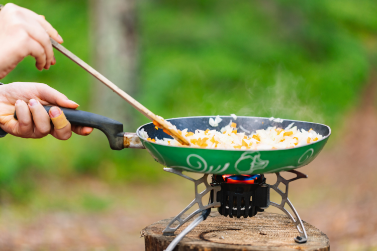 Camp Cook off as camping game