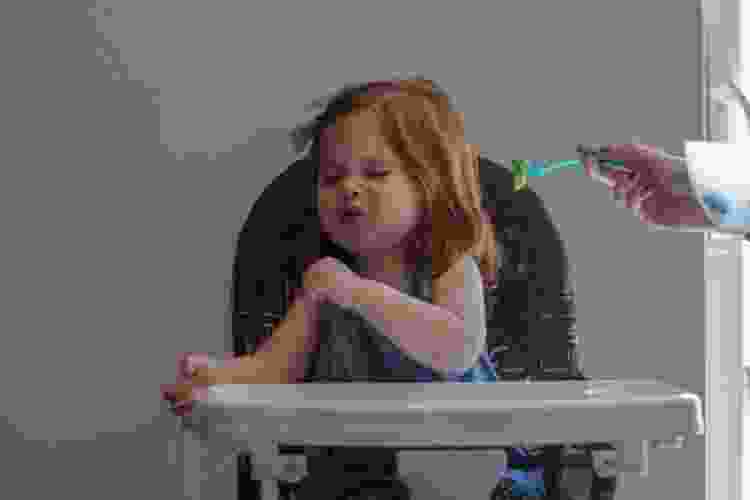 Kid refusing to eat vegetable