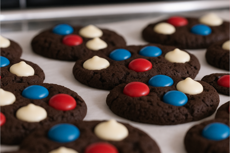 Red White and Blue Cookies