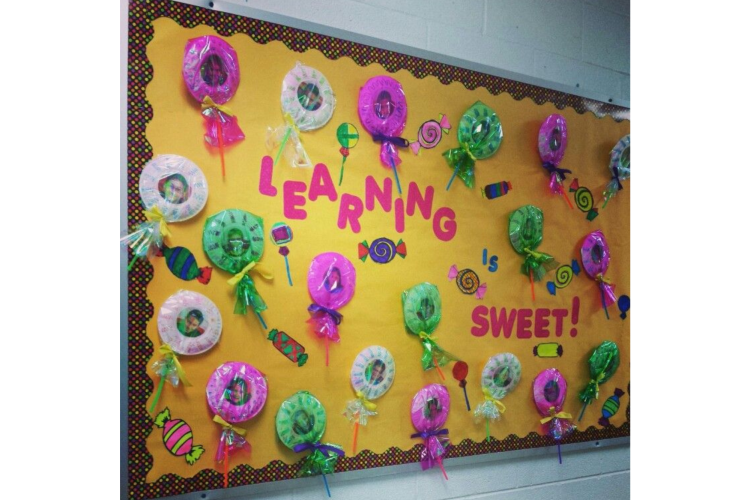 Learning Is Sweet Bulletin Board