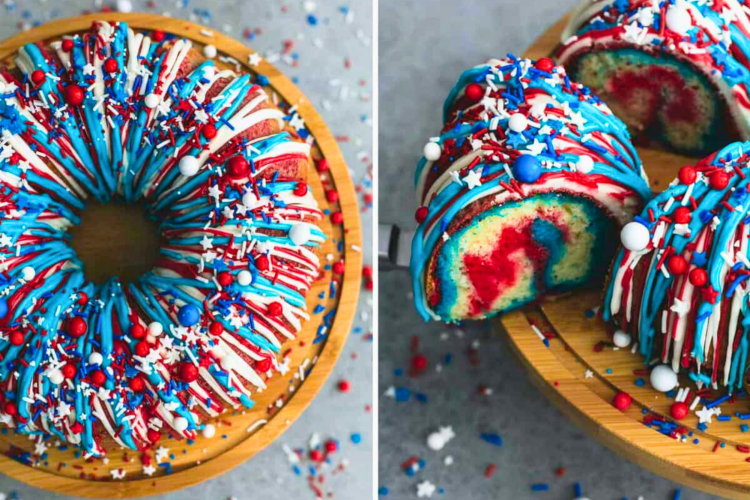 Firecracker Bundt Cake