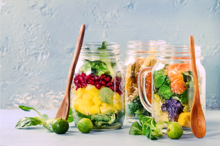 Mason Jar Salads
