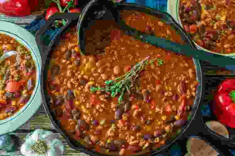 Mexican potluck dish